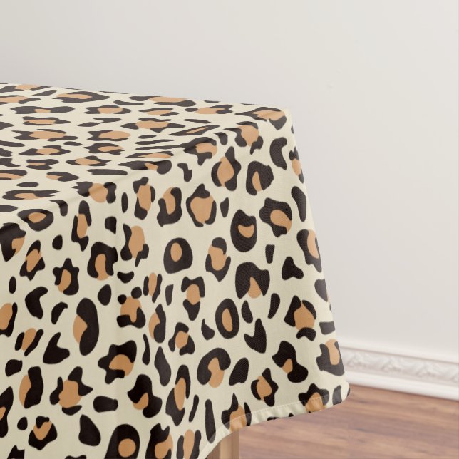 Leopard Print Tischdecke (Beispiel)