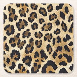 Leopard Print Untersetzer