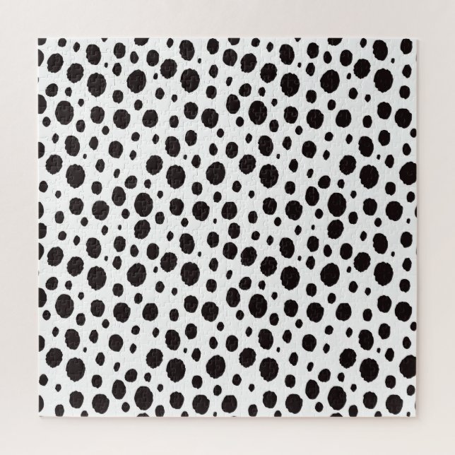 Leopard Print Vintag Nahtlos Design Puzzle (Vertikal)