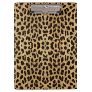 Leopard Print-Zwischenablage Klemmbrett
