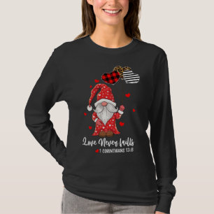 Leopard Pumpkin drucken Karierte Gnome Herbst als  T-Shirt
