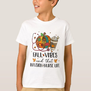 Leopard Pumpkin Fall Vibes und diese Infusion Kran T-Shirt