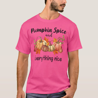 Leopard Pumpkin Gewürze Alles Nette Niedliche Retr T-Shirt
