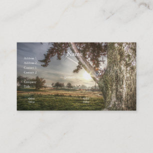 Leopard-Puppe in einer Baum-Visitenkarte Visitenkarte