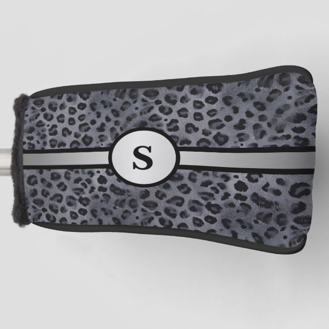 Leopard-Putter-Golfkopfabdeckung Golf Headcover (Vorderseite)