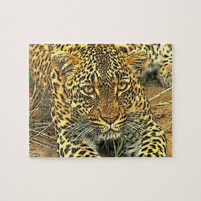 Leopard Puzzle (Horizontal)