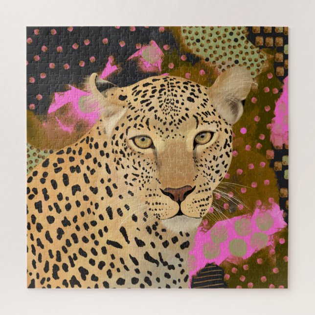 Leopard Puzzle (Vertikal)