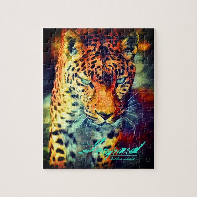 Leopard [Puzzle: 110P] Puzzle (Vertikal)