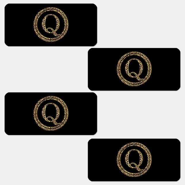 Leopard Q Etiketten (Gruppe)