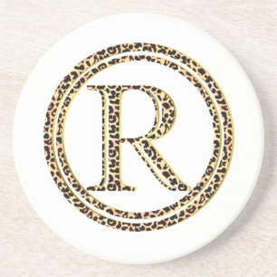 Leopard R Sandstein Untersetzer