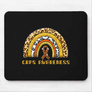 Leopard Rainbow Crps Warrior Mousepad