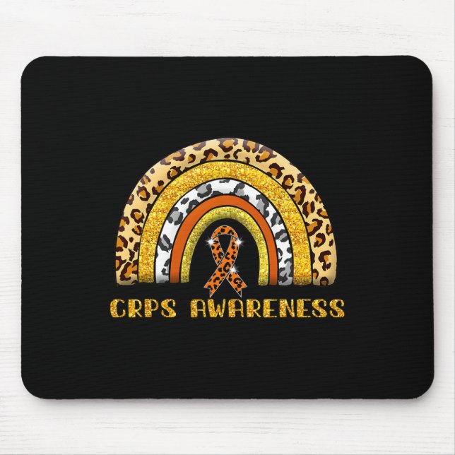 Leopard Rainbow Crps Warrior Mousepad (Vorne)