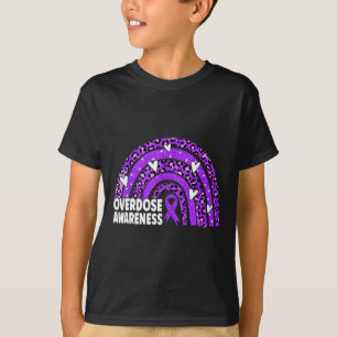 Leopard Regenbogen-Überdosis-Bewusstseinsmonat Lil T-Shirt