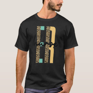 Leopard Registrierte Er Krankenschwester Rn Nicu L T-Shirt