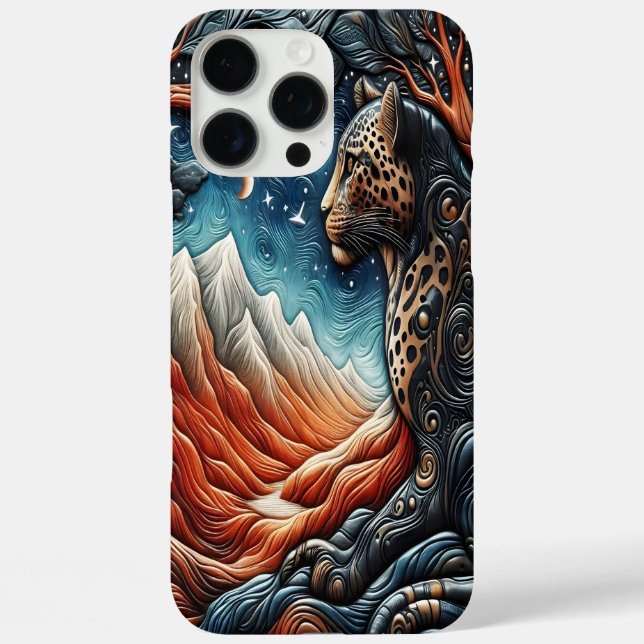 Leopard-Reich: Ein malerischer Anblick Case-Mate iPhone Hülle (Rückseite)