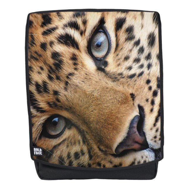 Leopard Rucksack (Vorderseite)
