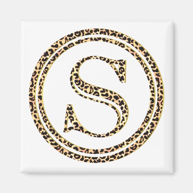 Leopard S Magnet (Vorne)