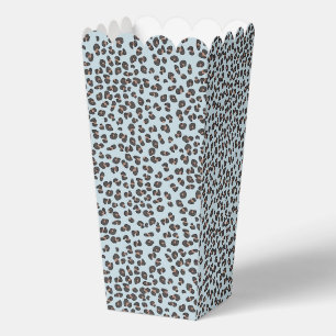 Leopard Safari Junge Baby Shower Popcorn Geschenkschachtel