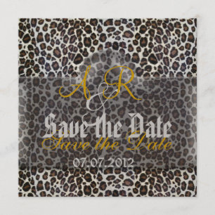 Leopard Save the Date