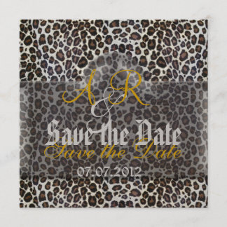 Leopard Save the Date