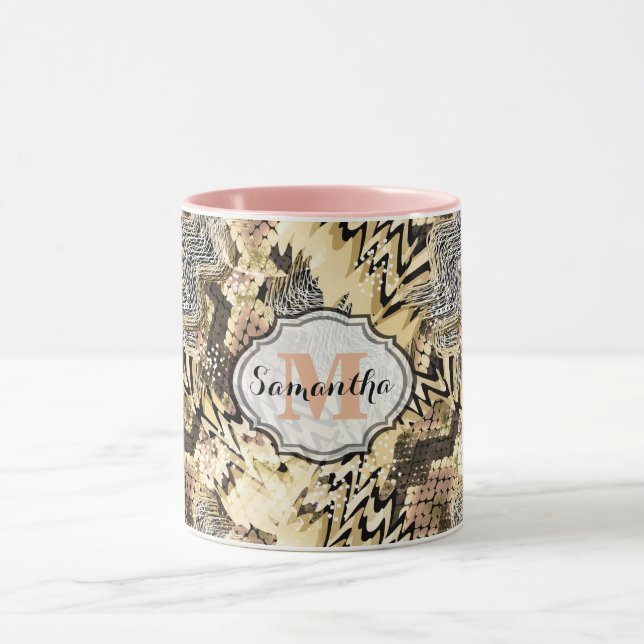 Leopard, Schlange Tasse (Zentrum)
