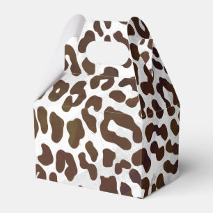 Leopard-Schokoladen-Druck Geschenkschachtel