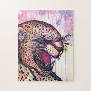 Leopard Scream Puzzle