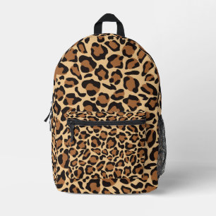 Leopard Seamless Muster Bedruckter Rucksack