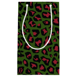 Leopard Seamless Muster Kleine Geschenktüte