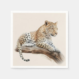 Leopard Serviette