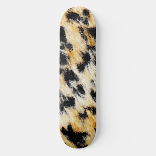 "Leopard"-Skateboard Skateboard (Vorderseite)