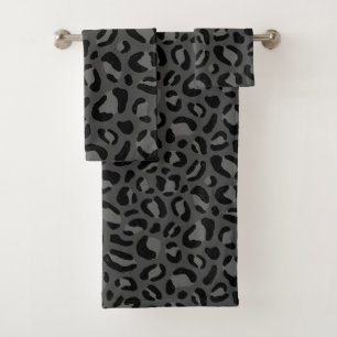 Leopard Skin Animal Print Bath Handtuch Set