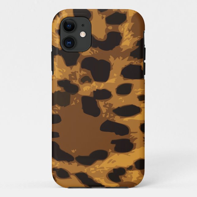 Leopard Skin Case-Mate iPhone Hülle (Rückseite)