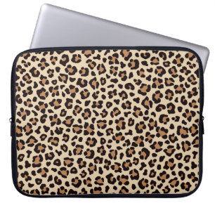 Leopard Skin Fur Muster Laptopschutzhülle
