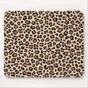 Leopard Skin Fur Muster Mousepad