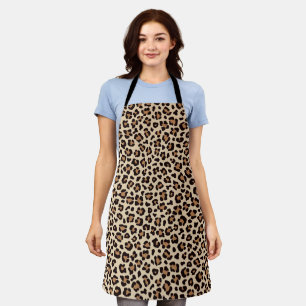 Leopard Skin Fur Muster Schürze