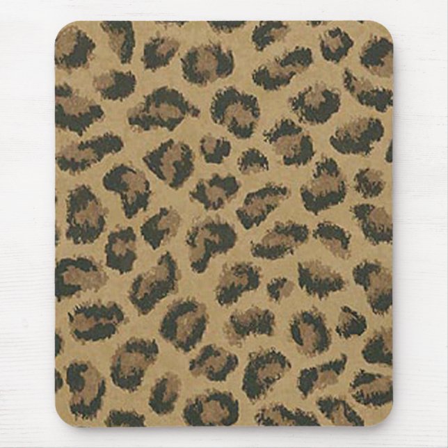 Leopard Skin Mouse Pad Mousepad (Vorne)