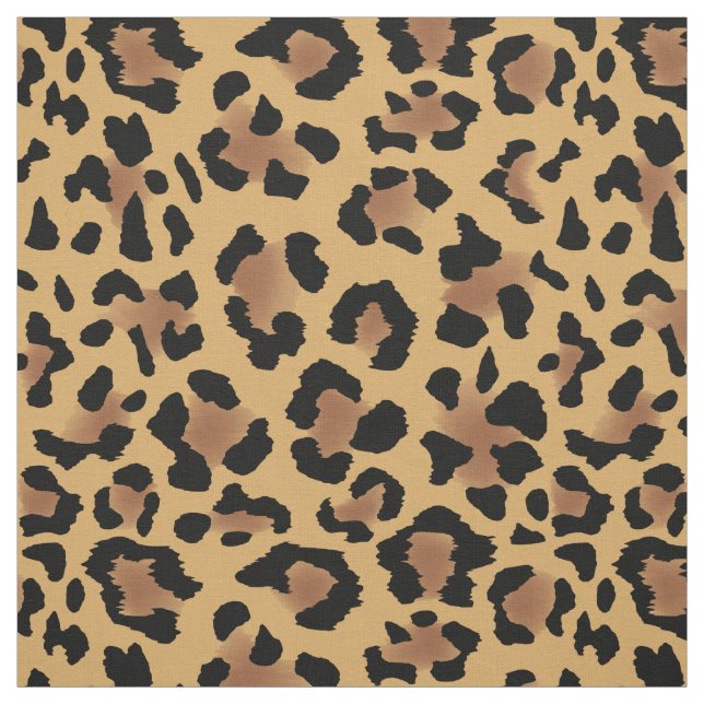 Leopard Skin Print Muster Fabric Stoff (Muster)