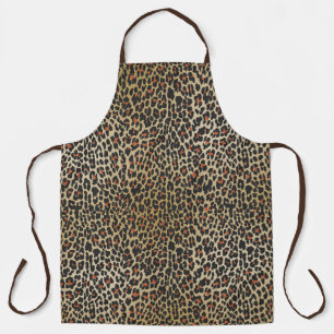 Leopard Skin Print Schürze