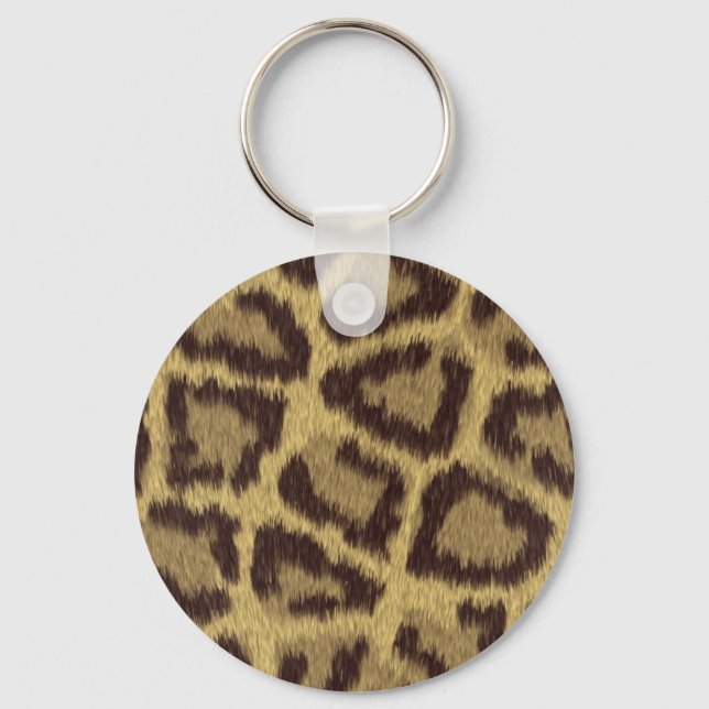 Leopard Skin Schlüsselanhänger (Vorderseite)