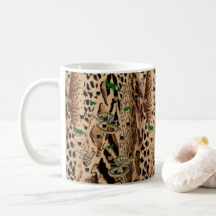 Leopard Snake Alligator Tasse