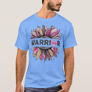 Leopard Sonnenblumen Brustkrebs Bewusstsein Krebs T-Shirt