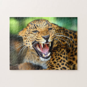 Leopard-Spiel-Puzzle Puzzle