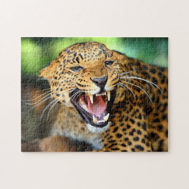 Leopard-Spiel-Puzzle Puzzle (Horizontal)