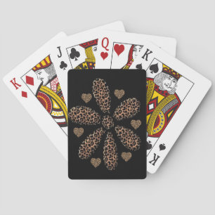 Leopard Spielkarten-Deck Spielkarten