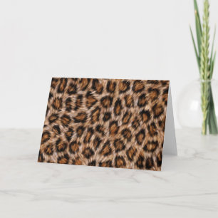 Leopard Spots Fur Jaguar Animal Cat Skin Pattern.j Karte