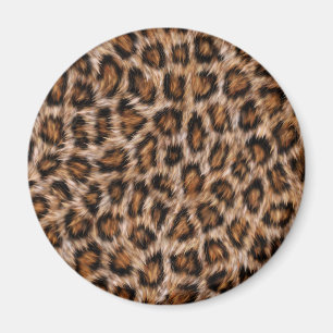 Leopard Spots Fur Jaguar Animal Cat Skin Pattern.j Magnet