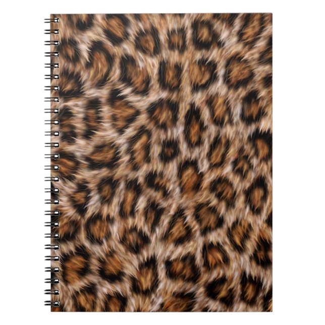 Leopard Spots Fur Jaguar Animal Cat Skin Pattern.j Notizblock (Vorderseite)
