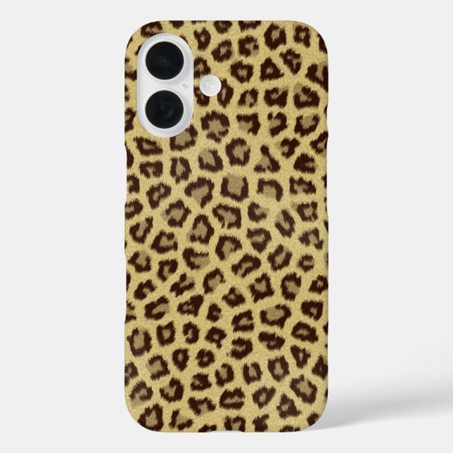 Leopard Spots Golden Case-Mate iPhone Hülle (Rückseite)