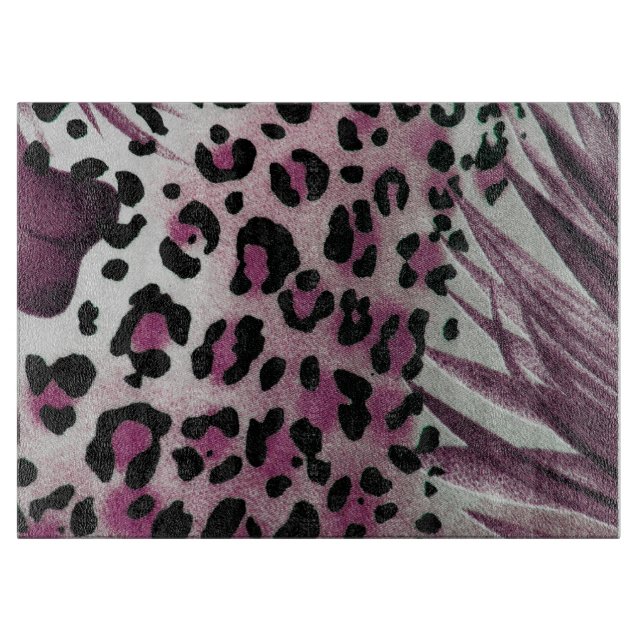 Leopard Spots Schneidebrett (Vorderseite)